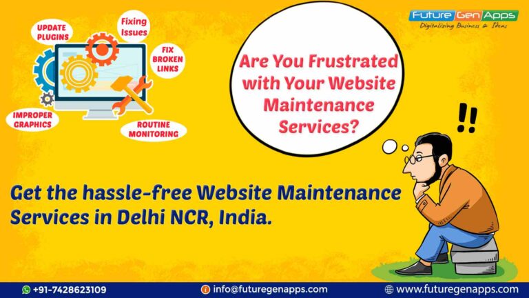 Website Maintenance Services  - FutureGenApps